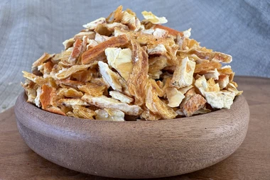 Orangen-Chips-Bruch
