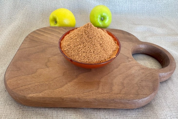 Wo wird getrockneter Apfel verwendet?
