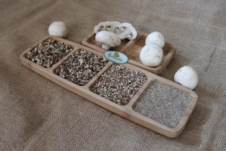 Wie werden getrocknete Pilze hergestellt?