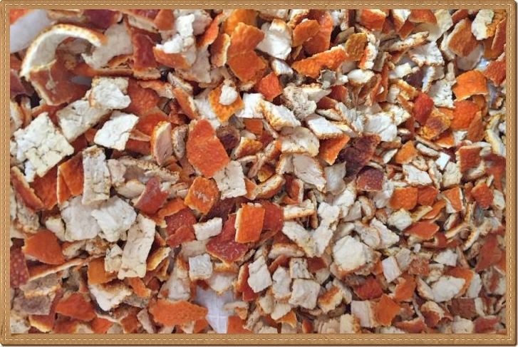 Getrocknete Mandarinenschale – Foto 1
