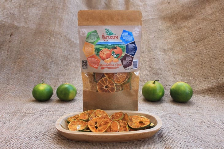 Getrocknete Mandarinen-Chips für die industrielle Lebensmittelproduktion und Handelsmarkenbestellungen