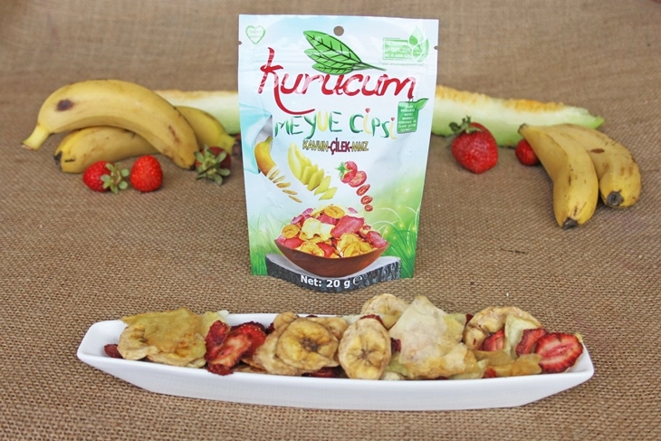 Αποξηραμένα φρούτα σε φέτες – Φράουλα, Μπανάνα και Πεπόνι που παρέχονται χύμα σε κατασκευαστές τροφίμων και διανομείς