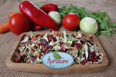 mélange de légumes séchés