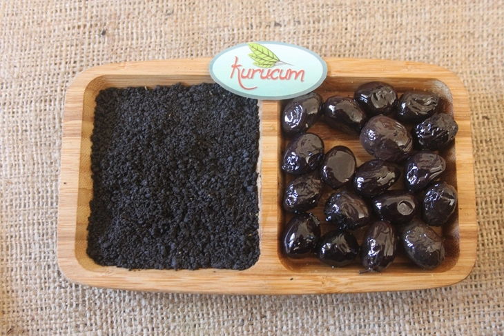 Poudre d'olive en emballages prêts à l'exportation par Kurucum Food, Isparta