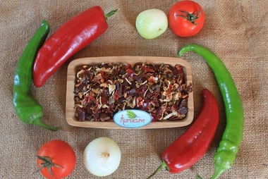 Dried vegetable omelet mix