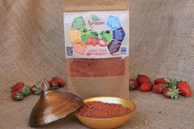 Strawberry powder