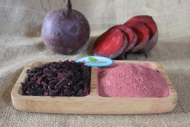 Dried beetroot
