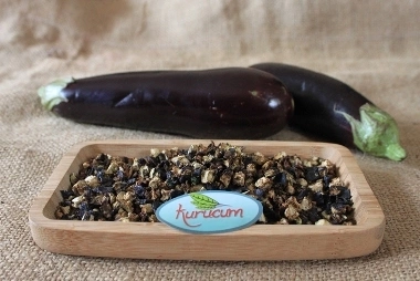 Dried eggplant, cubed dried eggplant