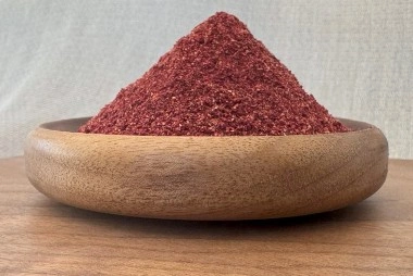 oven dried strawberry powder