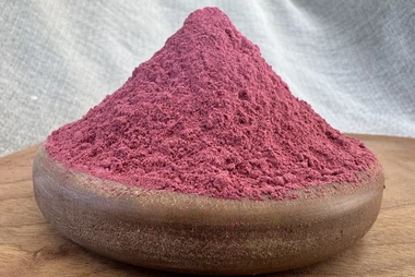 Dried beetroot