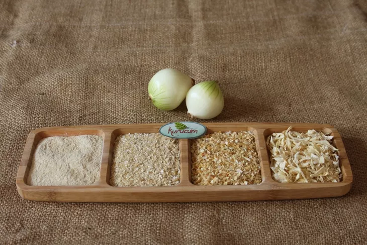 how is dried onion made?