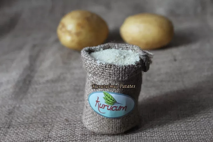 Where is dried potato used?