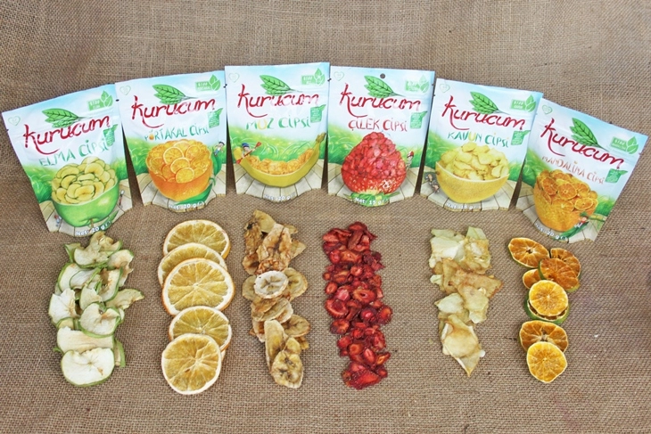 Fruit Chips Set for industrial food production and private-label orders