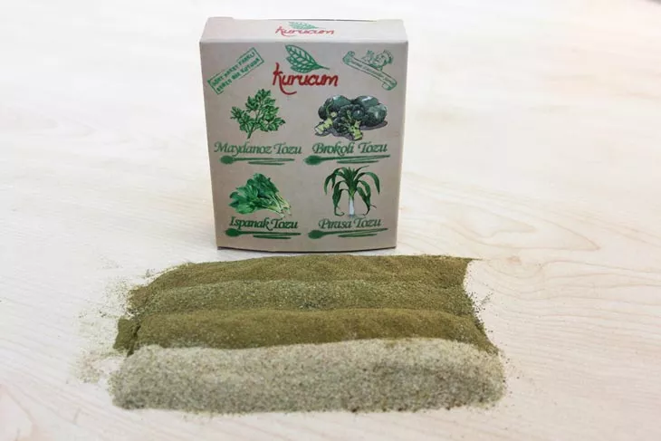 Dried Green Vegetable Powder Blend for industrial food production and private-label orders