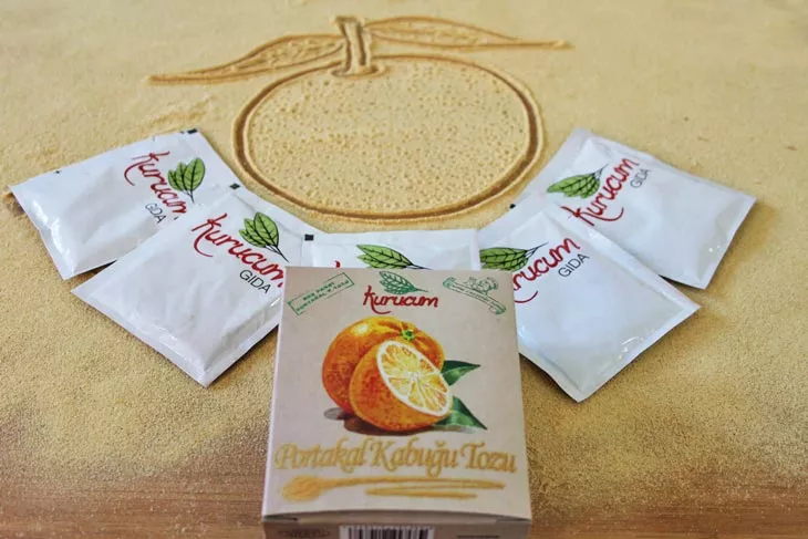 Orange Peel Powder in bulk packaging for wholesale buyers