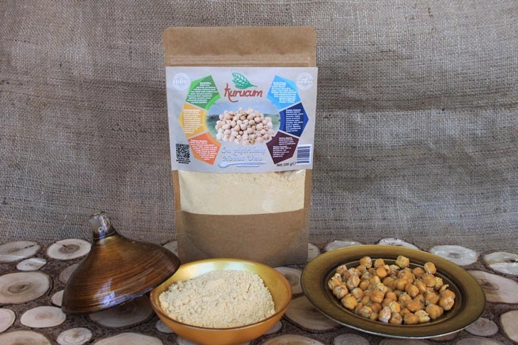 Precooked Chickpea Flour supplied in bulk to food manufacturers and distributors