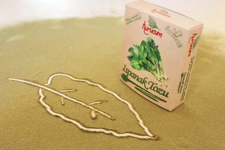 Spinach Powder export-ready packs from Kurucum Food, Isparta