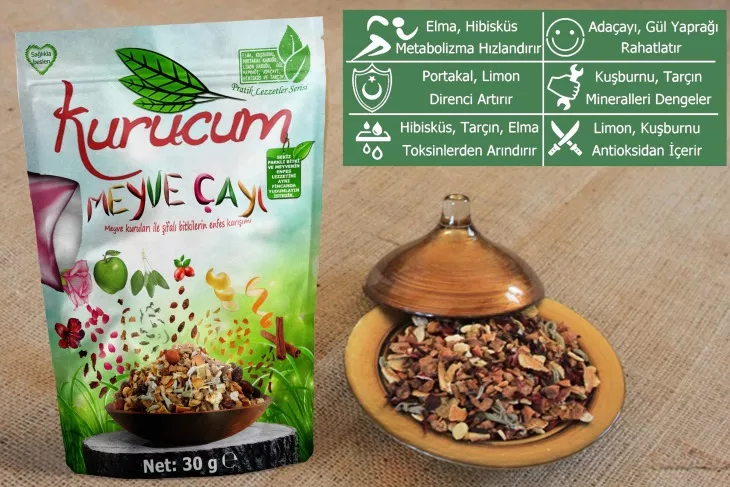 kurutulmuş meyve çayı satışı