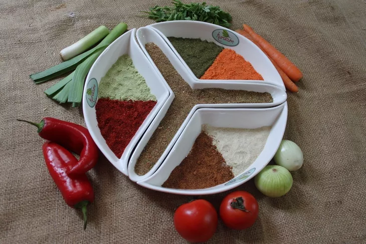 Miscela di verdure disidratate in polvere in confezioni sfuse per acquirenti all'ingrosso