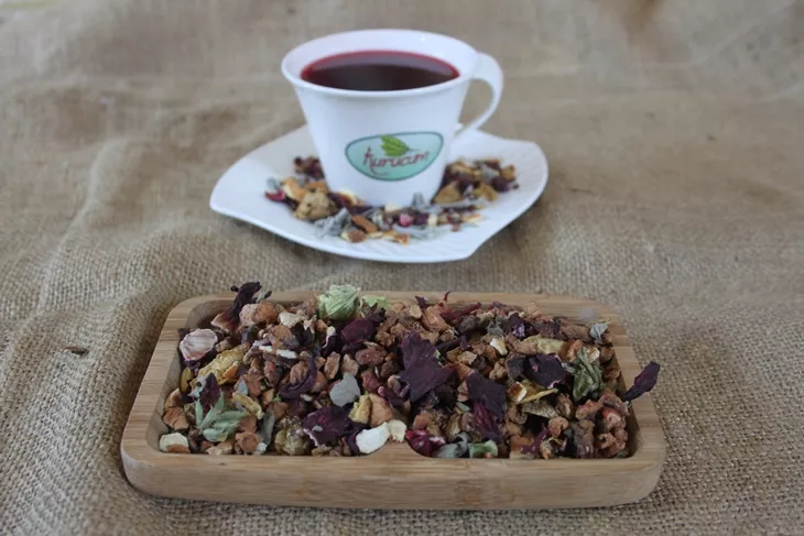 식품 제조업체 및 유통업체에 대량으로 공급되는 과일 차