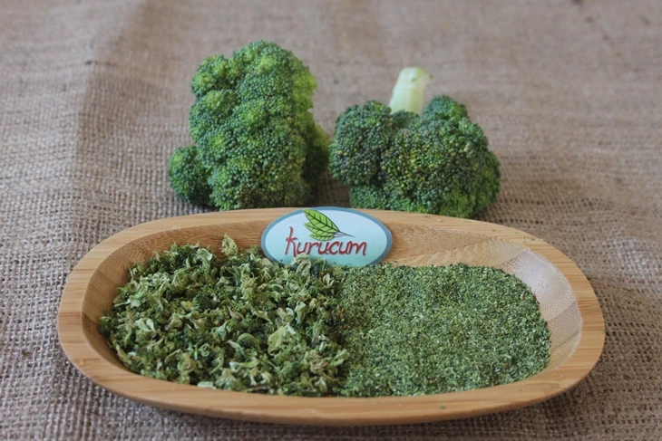 Gedroogde broccoli in bulkverpakking voor groothandelskopers