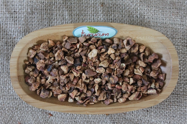 Embalagens prontas para exportação de chá de maçã da Kurucum Food, Isparta