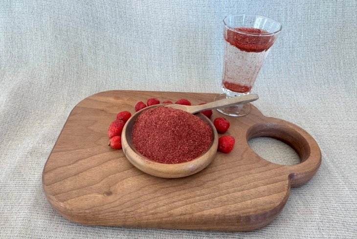 Pó de Morango para produção alimentar industrial e encomendas de marca própria