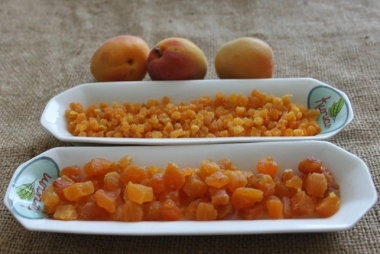 сушений нарізаний абрикос